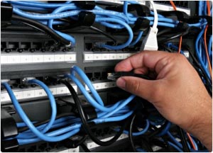 Computer IT network and networking support for business customers